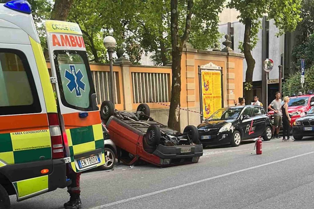 incidente in via Roma