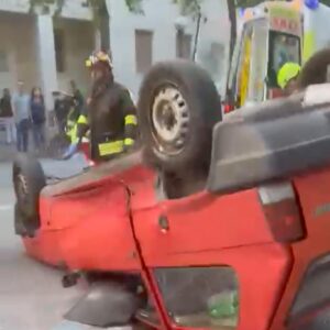 incidente in via Roma