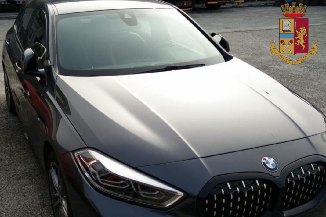 BMW rubata