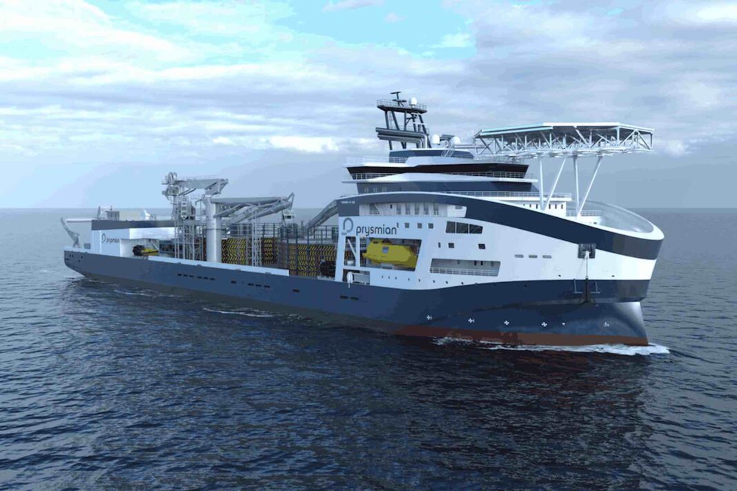 nave posacavi Fincantieri