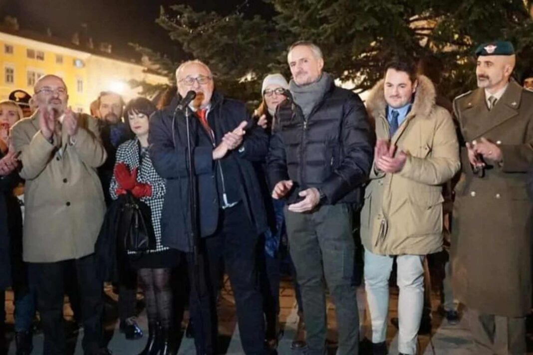 accensione albero Gorizia
