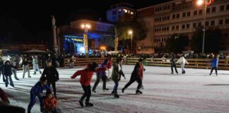 apertura pista pattinaggio Gorizia