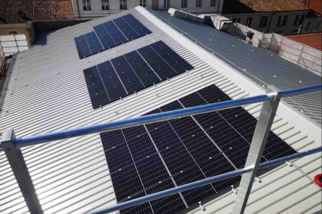 fotovoltaico teatro Monfalcone