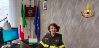 Cira Piscicelli Vigili del fuoco di Gorizia