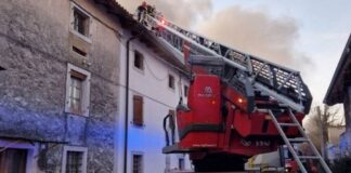incendio San Pier d'Isonzo