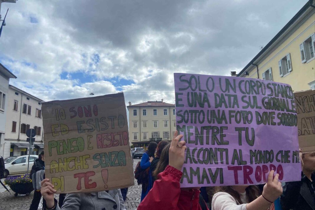 corteo femminismo gorizia