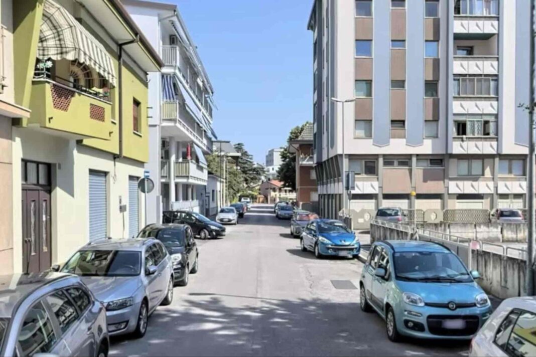 Lavori via Marzio Moro Monfalcone