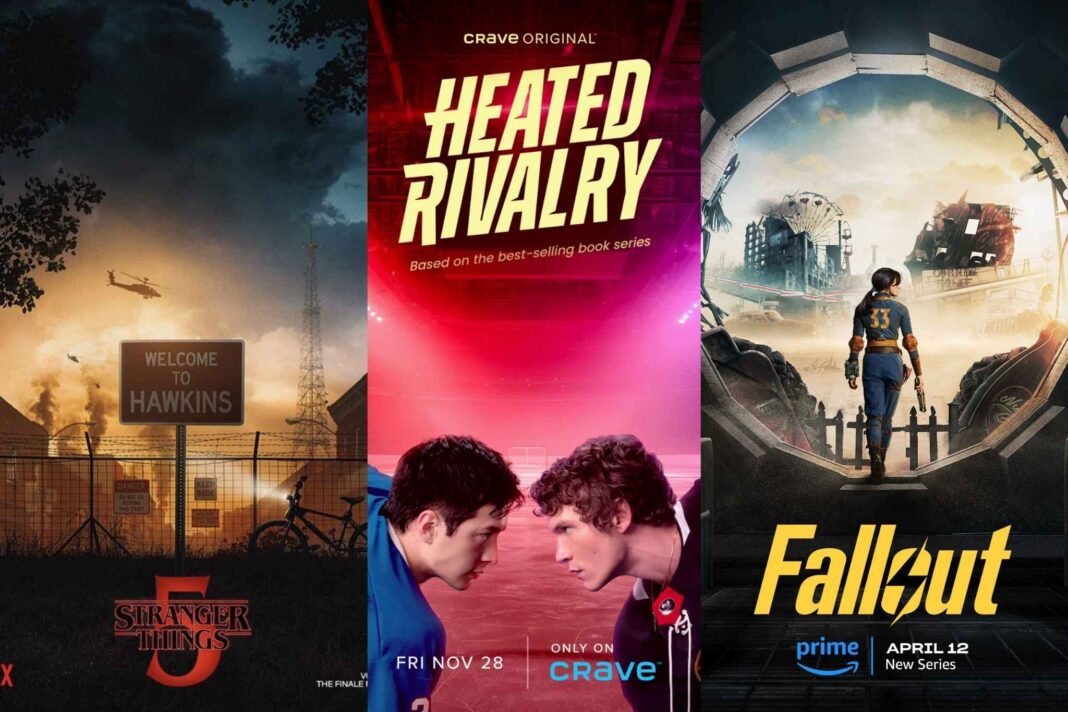 serie tv, immd, heated rivalry, stranger things, fallout