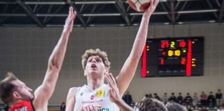 gorizia@news_IMG_Foto Mauro Blazica. Marco Ius top scorer della Dinamica contro Mantova - Dinamica Mantova