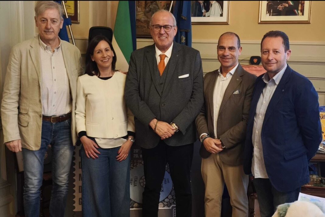 nella foto: Roldofo Ziberna, Roberta Gargiulo e Lorenzo Tamaro