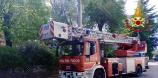 Vigili del fuoco, incendio