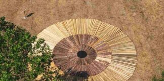 A Sagrado prende forma Cose di Casa, l’installazione di Land Art sul greto dell’Isonzo Cose di Casa