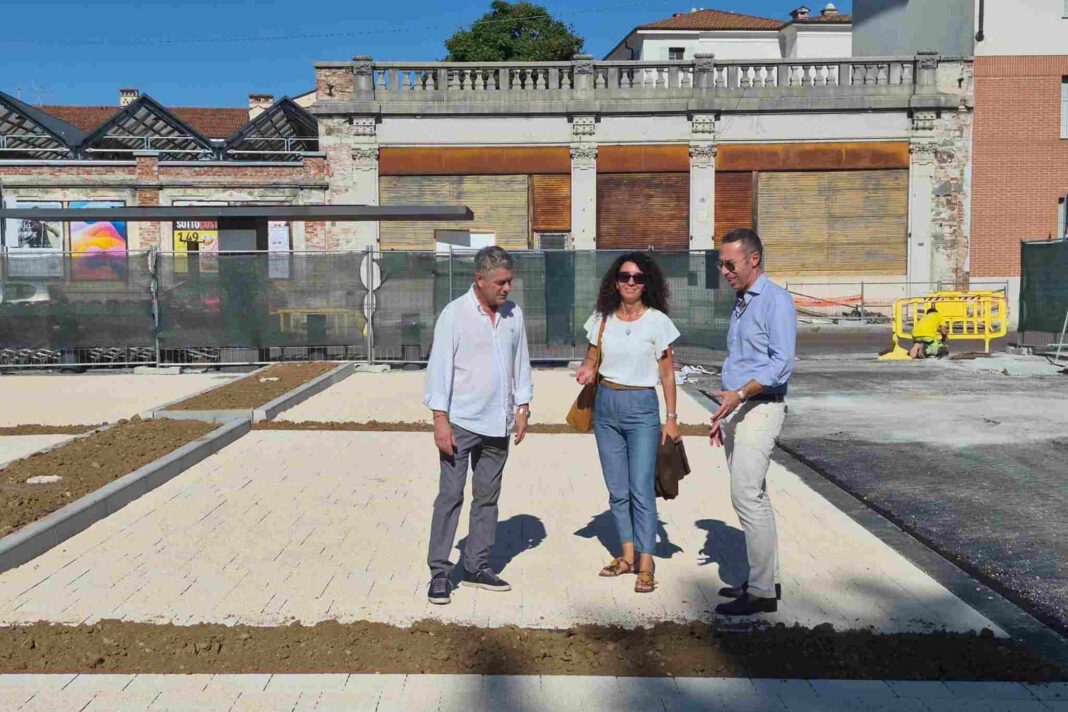 Via Boccaccio prima fase lavori